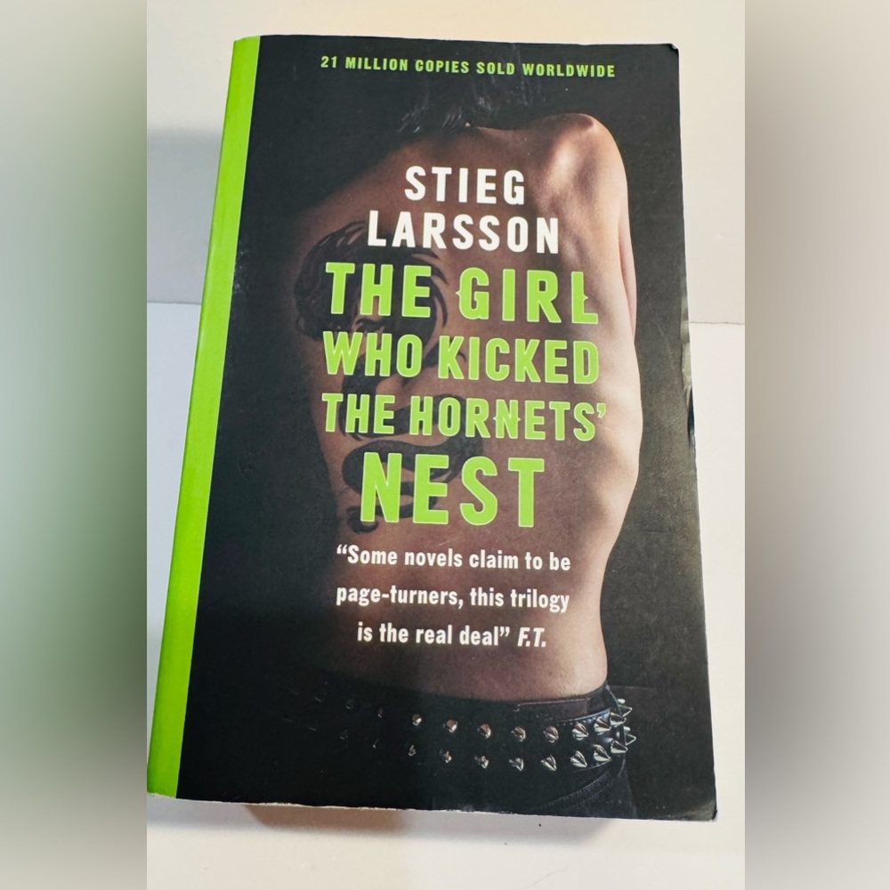 The Girl Who Kicked the Hornets' Nest Book by Stieg Larsson Softcover Book